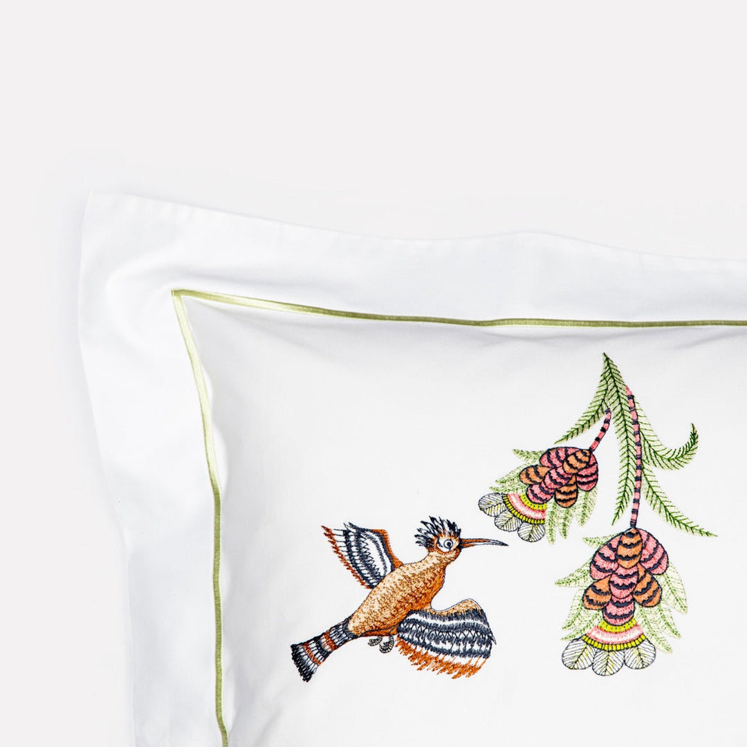 Camp Critters Embroidered Pillow Cases in Delta - Pair