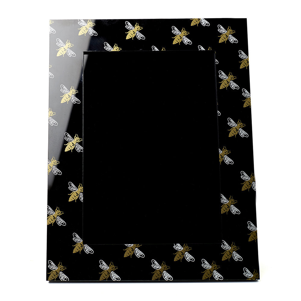 Gold Bee Photo Frame