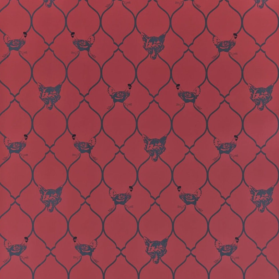Fox and Hen Wallpaper